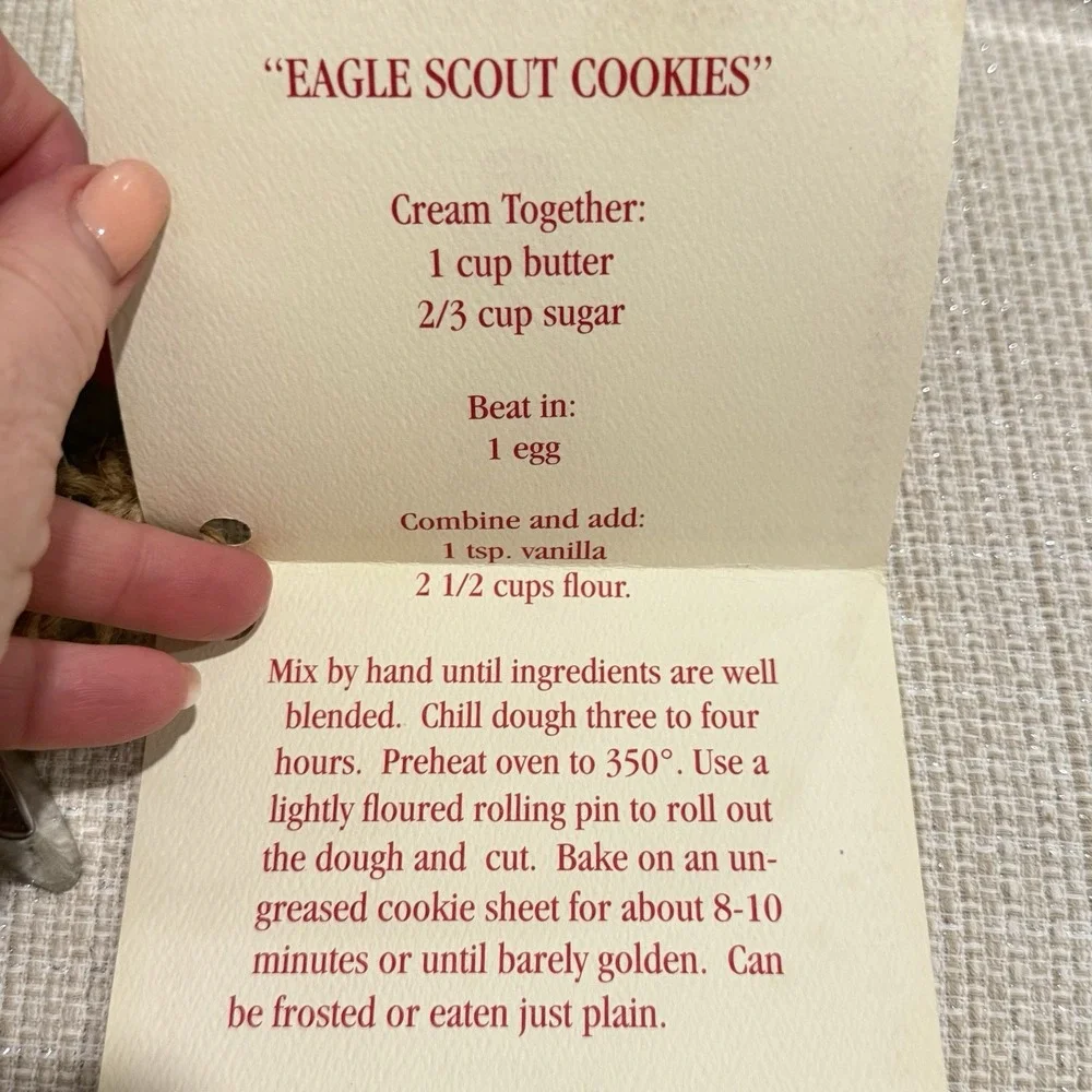 Boy Scouts Eagle Scout Emblem Metal Cookie Cutter event‎ collector